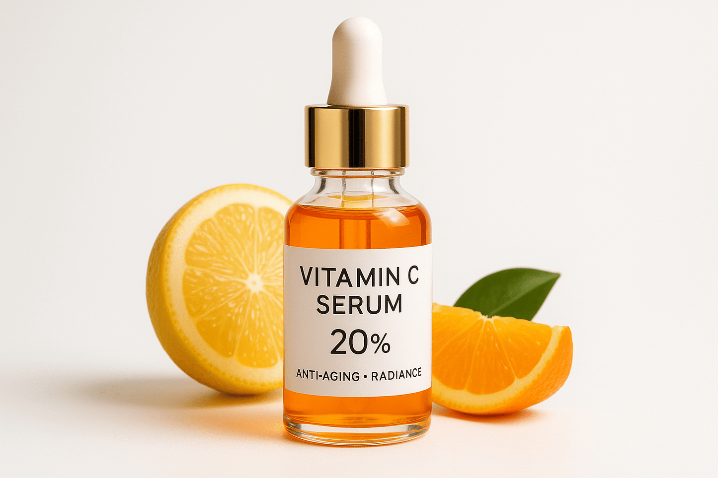 Suero de vitamina C al 20%: luminosidad instantánea y protección antienvejecimiento