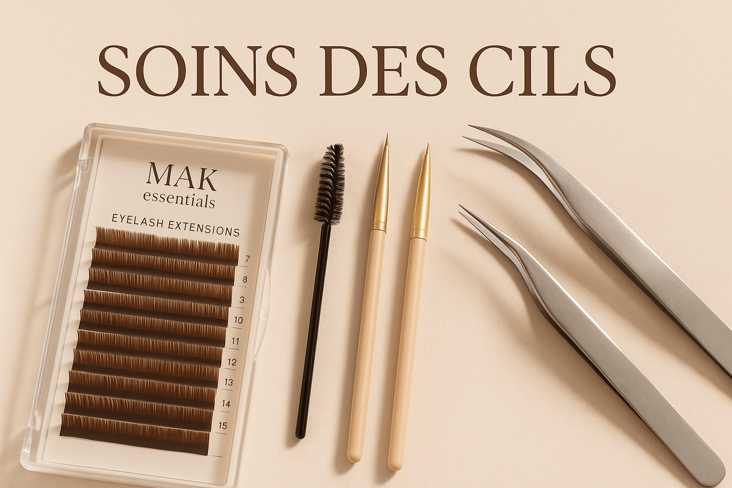 Soins des Cils - Extensions et Accessoires - Mak Essentials - MAK Essentials Store